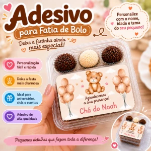 200 Adesivos Personalizados 6x4cm - Com Recorte - Artesanato e Personalizados