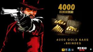 4000 Gold Bar para Red Dead Redemption Online PC - Red Dead Online