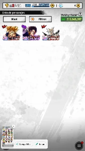 Conta Dragon Ball Legends - Personagens Niver 13/14* - Outros