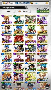 Conta Dragon Ball Legends - Personagens Niver 13/14* - Outros