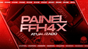 Painel IOS  ffh4x - 7 DIAS - Free Fire