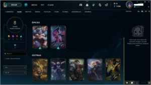 Conta League Of Legends de Pobre mas Humilde Nivel 33 LOL