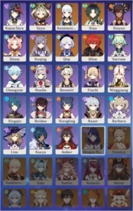 ContaGenshinImpactAR55|5/5*+4*|2 armas5*|XIAOC1+AYAKA - Genshin Impact