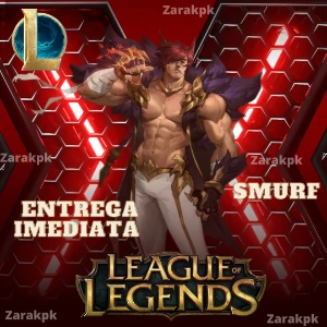 Smurf Unranked Envio 100% Imediato! - League of Legends LOL