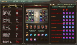 Arcano G17 up3, Arma Up5 Full pedra 3 def - Perfect World PW