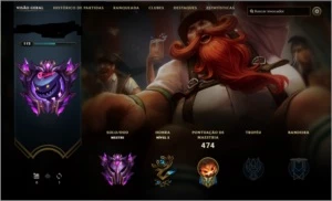 Conta mestre 190+ PDL - League of Legends LOL