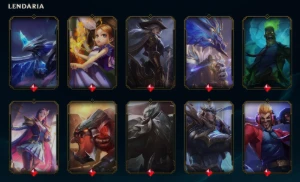 Conta Plat III, +25PDL por vit. 351 Skins - League of Legends LOL