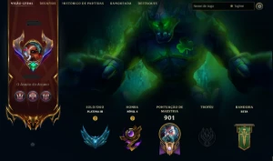Conta Plat III, +25PDL por vit. 351 Skins - League of Legends LOL