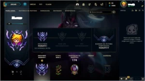 Conta LOL Diamante 1 , 27 skins , 94 campeões - League of Legends
