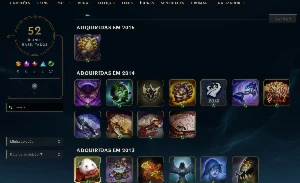 Conta League of Legends Full Acesso - 95 Champs e 83 Skins LOL