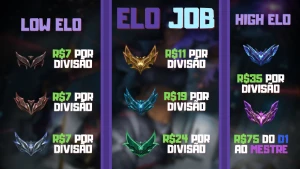 Elo Job & Duo Boost | Mais Barato Da Dfgames | Lol - League of Legends