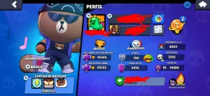 Conta brawl stars quase full
