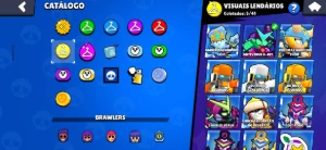 Conta brawl stars quase full
