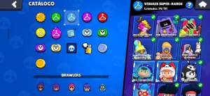 Conta brawl stars quase full