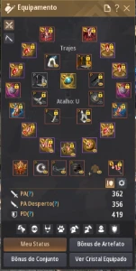 Conta Black Desert Online 362AP/419DP