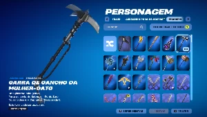 Conta fortnite com asa-delta travis scott, 302 skins...