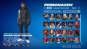 Conta fortnite com asa-delta travis scott, 302 skins...