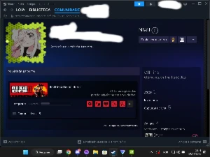vendo conta steam com rdr 2 (somente com rdr 2) full acesso
