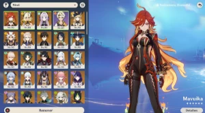 Conta genshin, AR60 muitos personagens armas e skins - Genshin Impact