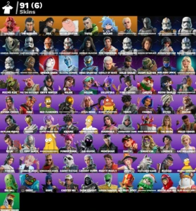 >>Conta Fortnite | 91 Skins | Spider-Gwen | Outlaw Midas