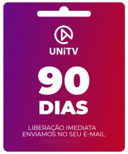 Unitv Recarga Trimestral 90 Dias - Gift Card - Original