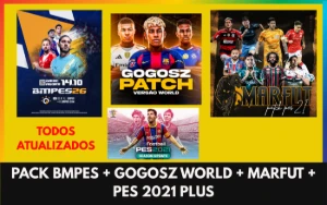 ⭐ Pack Bmpes + Gogosz World + Marfut + Pes 2021 - eFootball PES