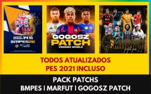 ⭐ Pack Bmpes + Gogosz World + Marfut + Pes 2021 - eFootball PES