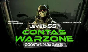 Contas Level 55 Prontas Para Ranked Warzone Entrega Automati