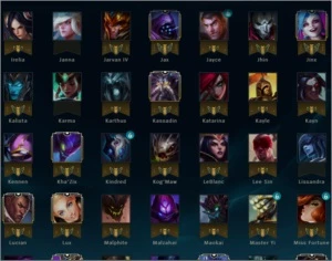 Vendo Conta League Of Legends - Platina 4 - 42 Skins LOL
