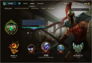 Vendo Conta League Of Legends - Platina 4 - 42 Skins LOL