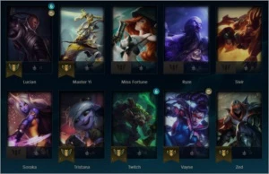 conta lv 31 - mt EA nos espólios - 20 champ - 4 skins - League of Legends LOL