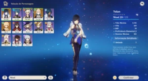 Ar 10 - Yelan + Aqua Simulacra + Jean C1 - Genshin Impact