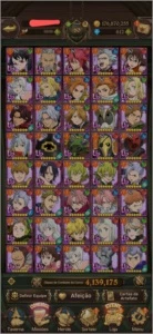 Conta nanatsu no taizai grande cross - Outros