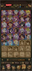 Conta nanatsu no taizai grande cross - Outros
