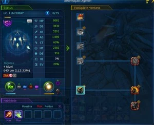 CONTA COM AOA LEGIT - Digimon Masters Online DMO