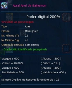 CONTA COM AOA LEGIT - Digimon Masters Online DMO