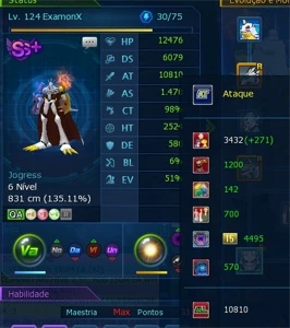 CONTA COM AOA LEGIT - Digimon Masters Online DMO