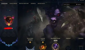 Conta League of legends LOL