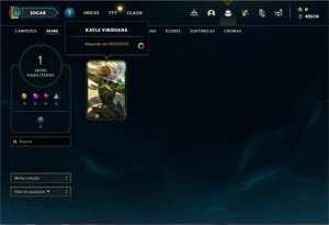 Conta ouro 4 com 22 Champs e 1 Skin - League of Legends LOL