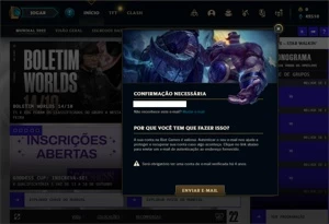 Conta ouro 4 com 22 Champs e 1 Skin - League of Legends LOL