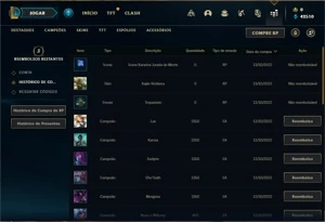 Conta ouro 4 com 22 Champs e 1 Skin - League of Legends LOL