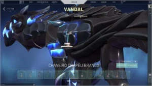 Valorant coleção ruína,vandal ancifogo e faca butterfly