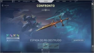Valorant coleção ruína,vandal ancifogo e faca butterfly