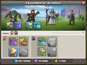 Conta Clash Of Clans CV10 + Conta Brawl Star