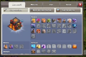 Conta Clash Of Clans CV10 + Conta Brawl Star