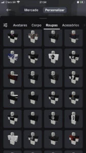 Conta boa com 14K de robux gastos sendo 1k em camisas - Roblox