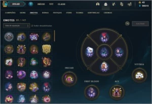 CONTA  DIAMANTE 4 COM TODOS OS CHAMPS - League of Legends LOL