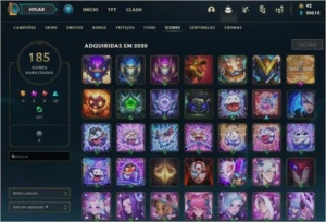 CONTA  DIAMANTE 4 COM TODOS OS CHAMPS - League of Legends LOL