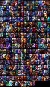 Conta de League of Legends Ouro 2 atualmente, borda platina LOL