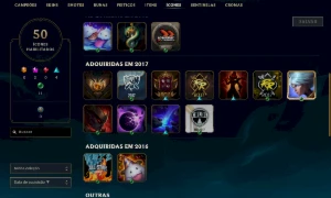 Conta Ferro 2 - League of Legends LOL